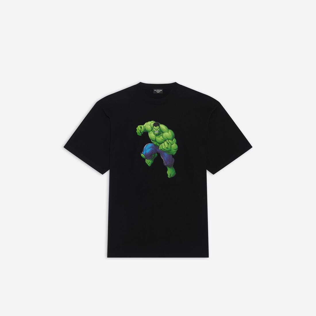 BALENCIAGA Hulk©2021marvel Medium Fit T-shirt in Black