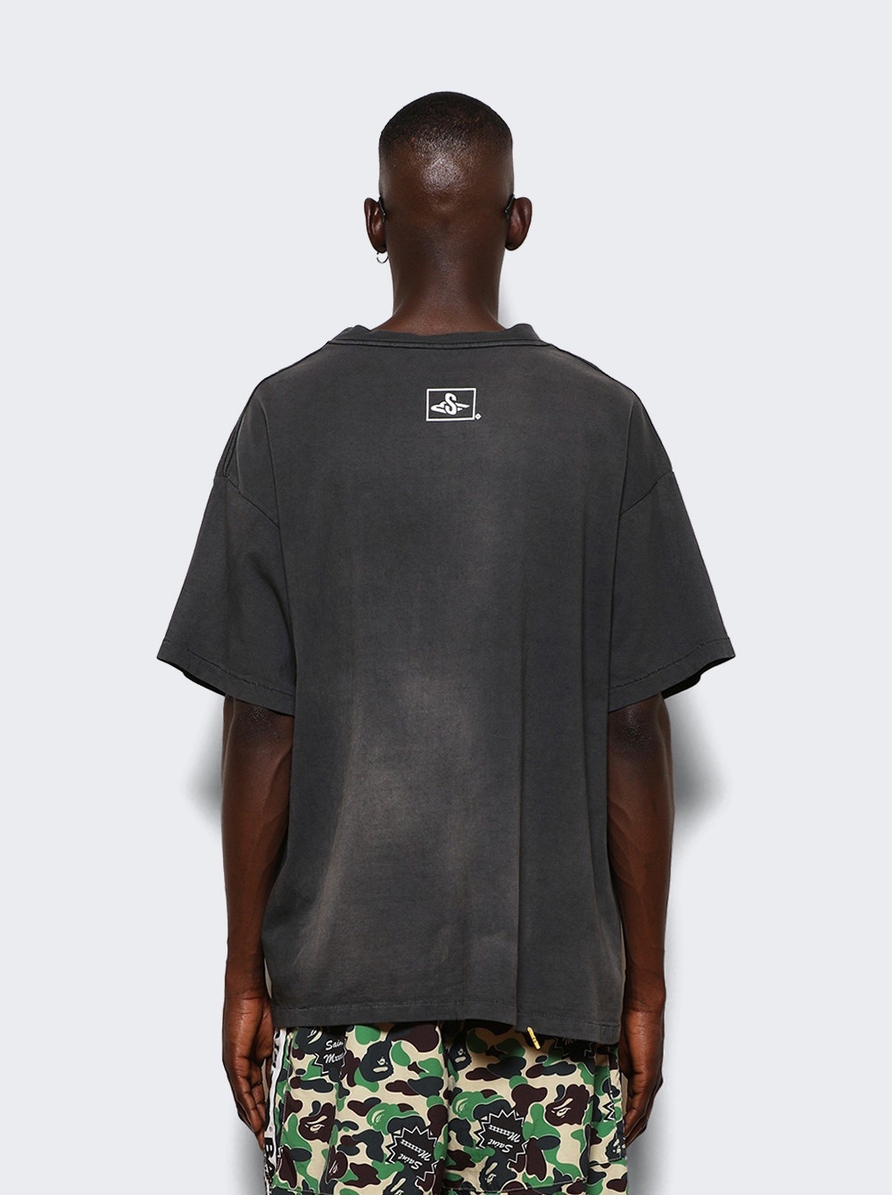 S N T Sm6 Tee Black - 5