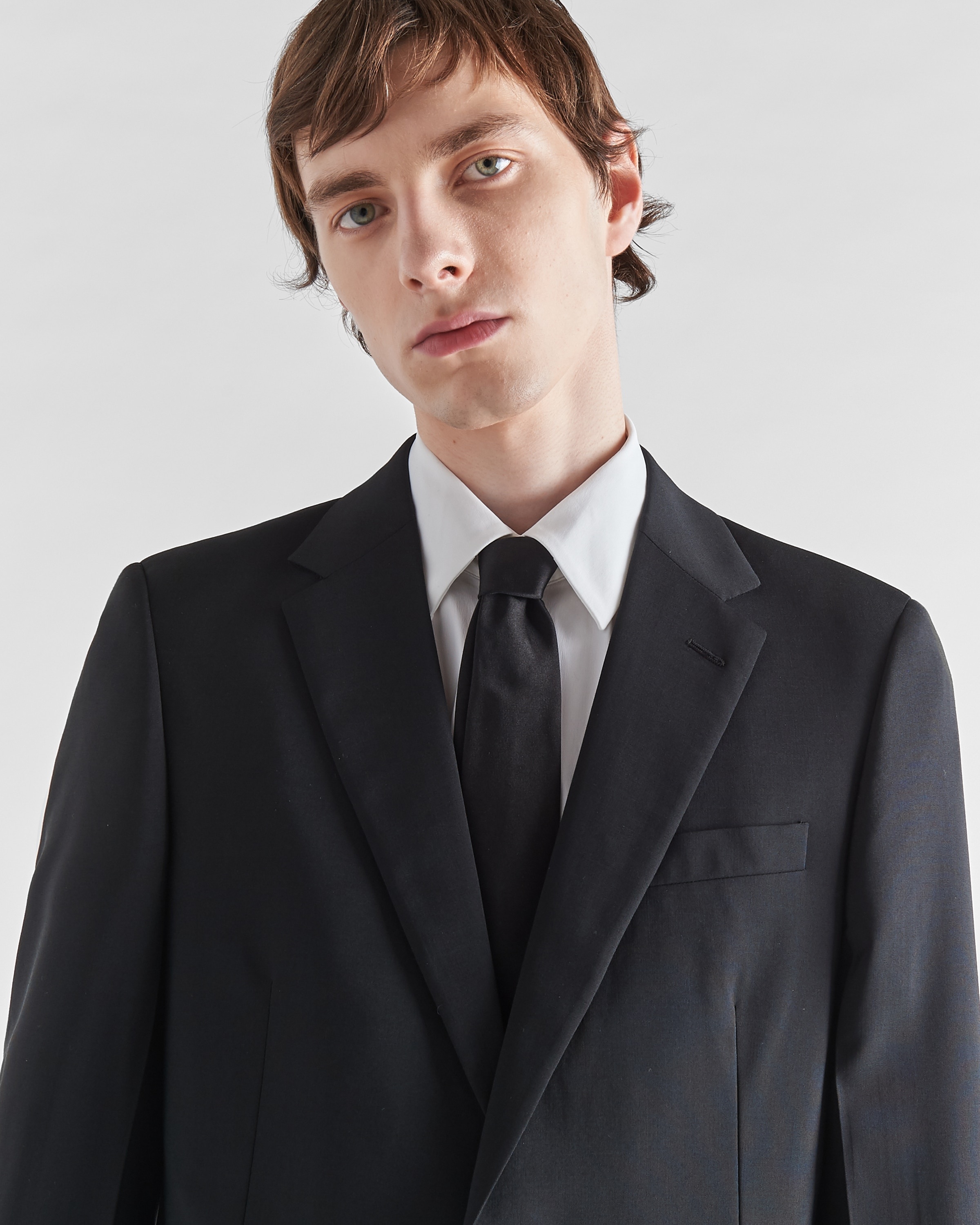 Single Breasted Wool And Mohair Suit - 3