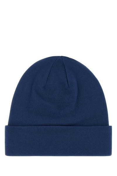 The North Face Navy blue stretch polyester blend beanie hat outlook