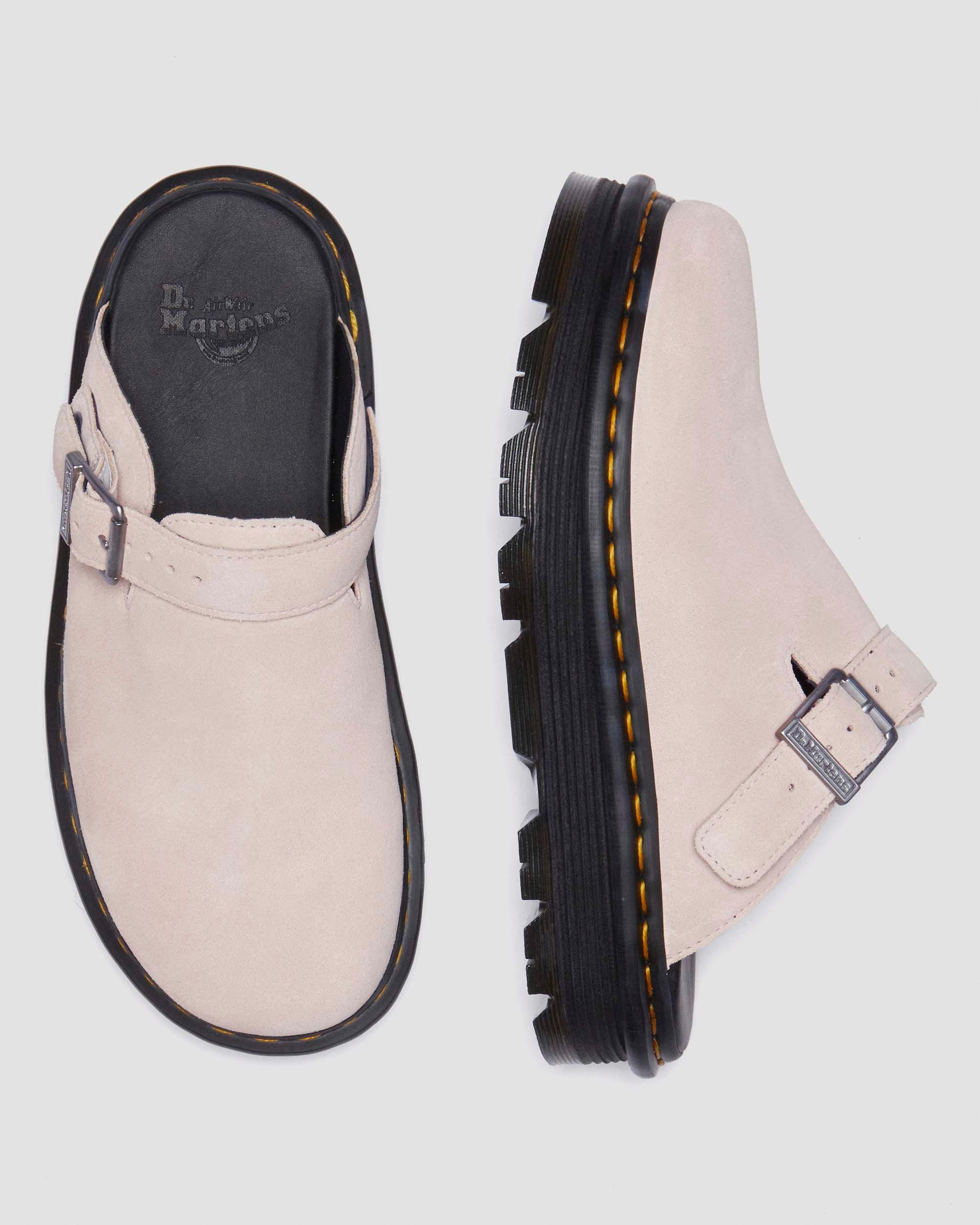 Zebzag Suede Slingback Platform Mules - 2