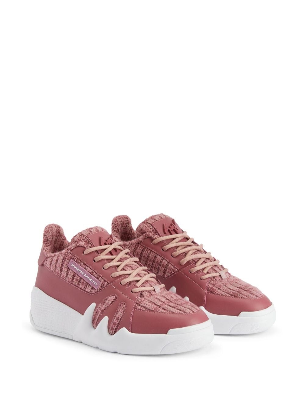Talon logo-patch sneakers - 2