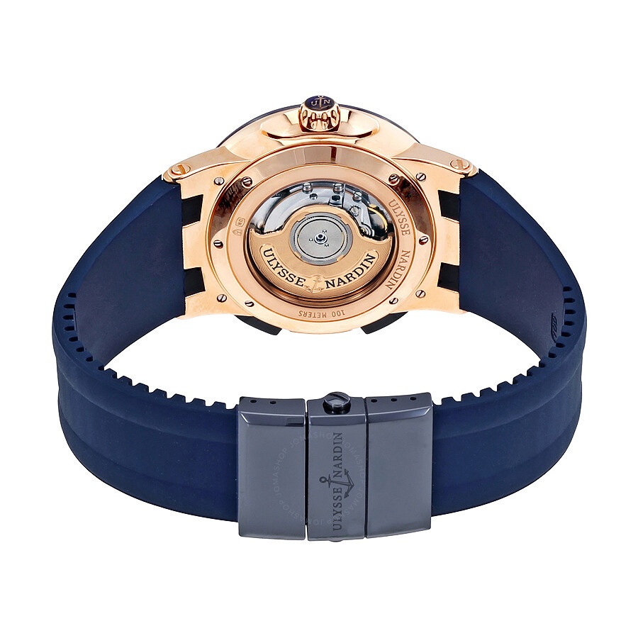 Ulysse Nardin Executive Dual Time Automatic Blue Dial Men's Watch 246-00-3/43 - 3
