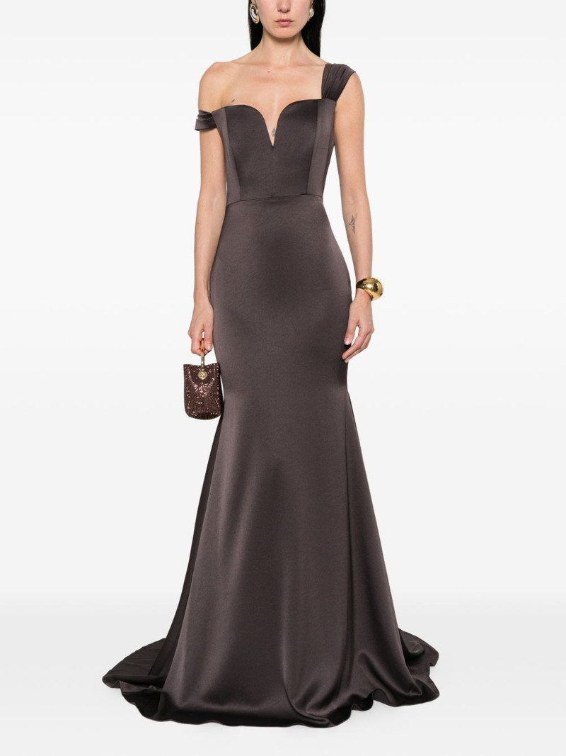 ALEX PERRY sweetheart neck dress outlook