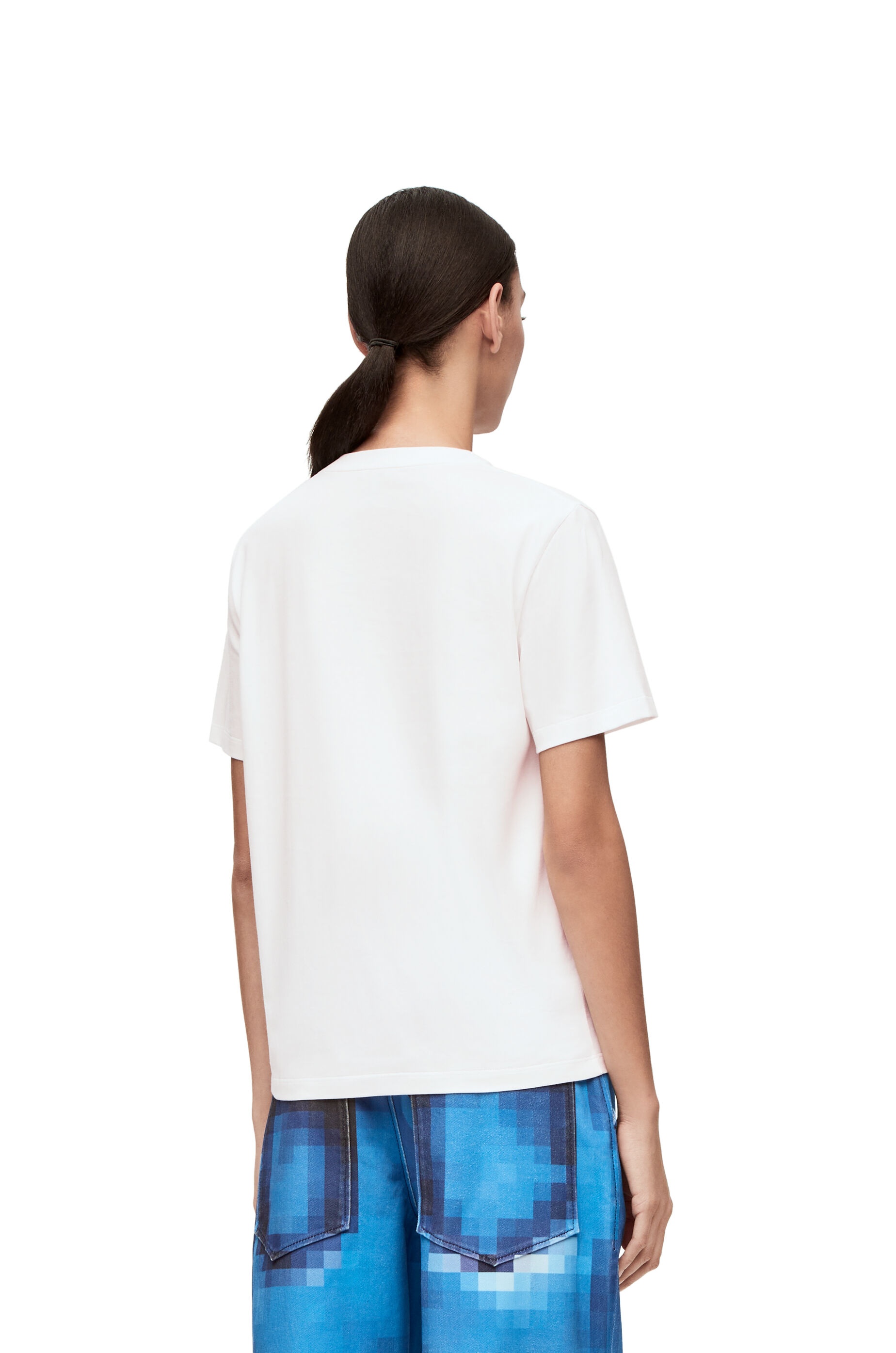 Pixelated Anagram regular fit T-shirt in cotton - 4