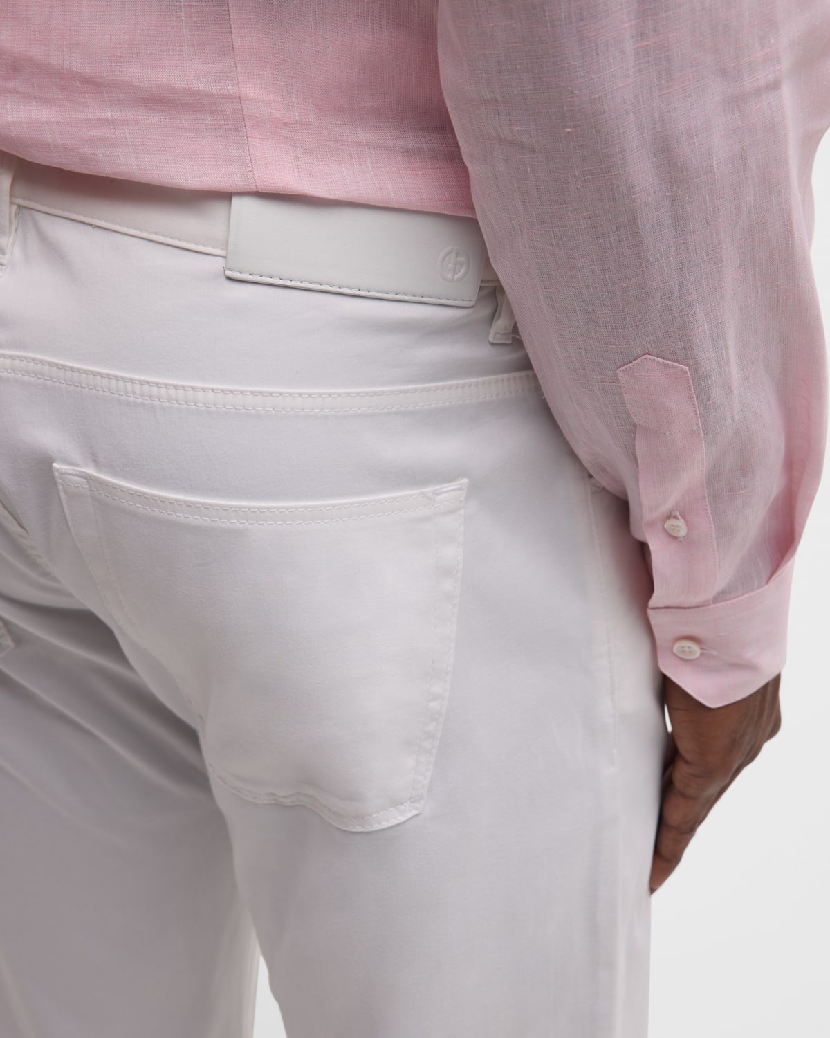 Men's Cotton-Silk Stretch Pants - 6
