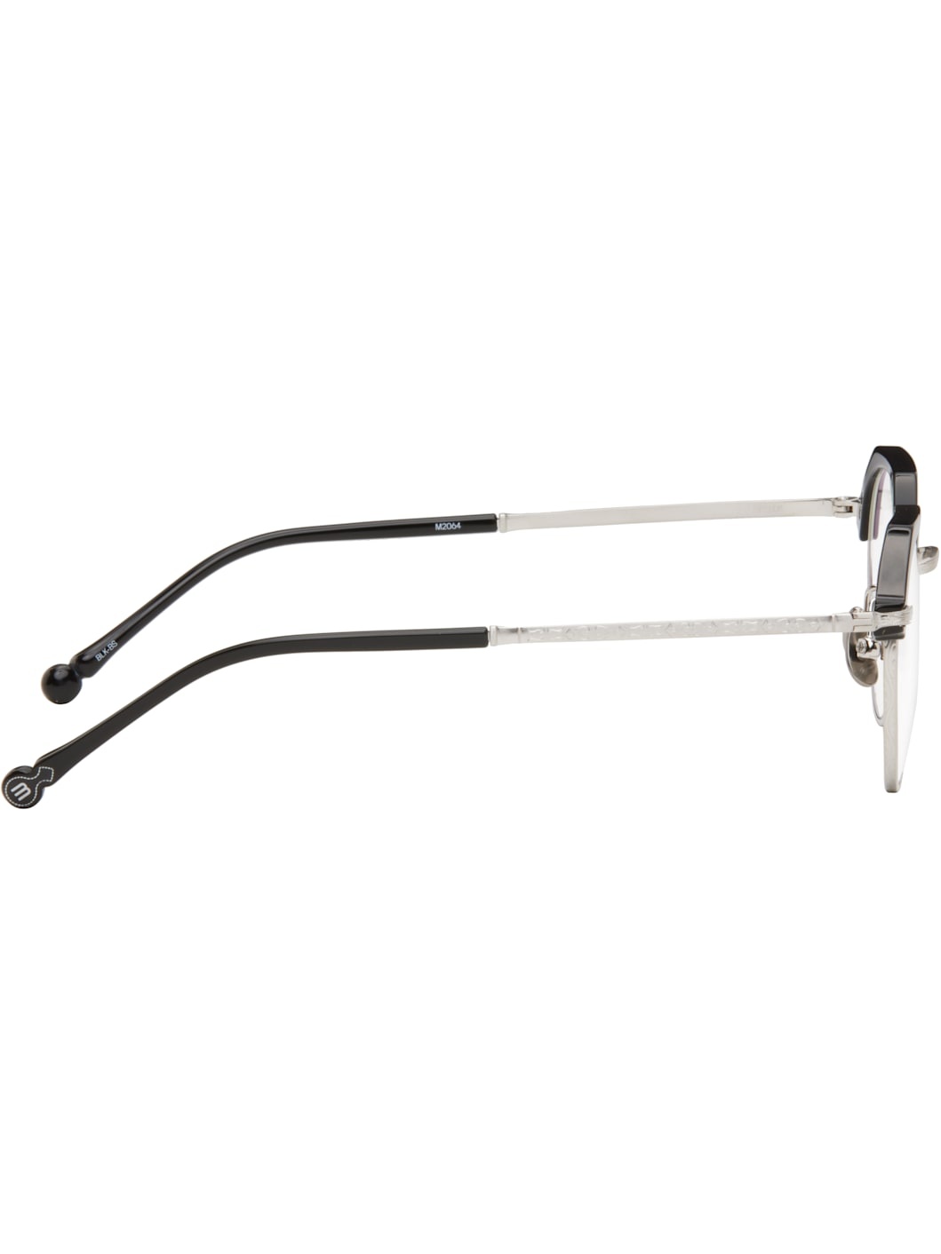 Black & Silver M2064 Glasses - 2