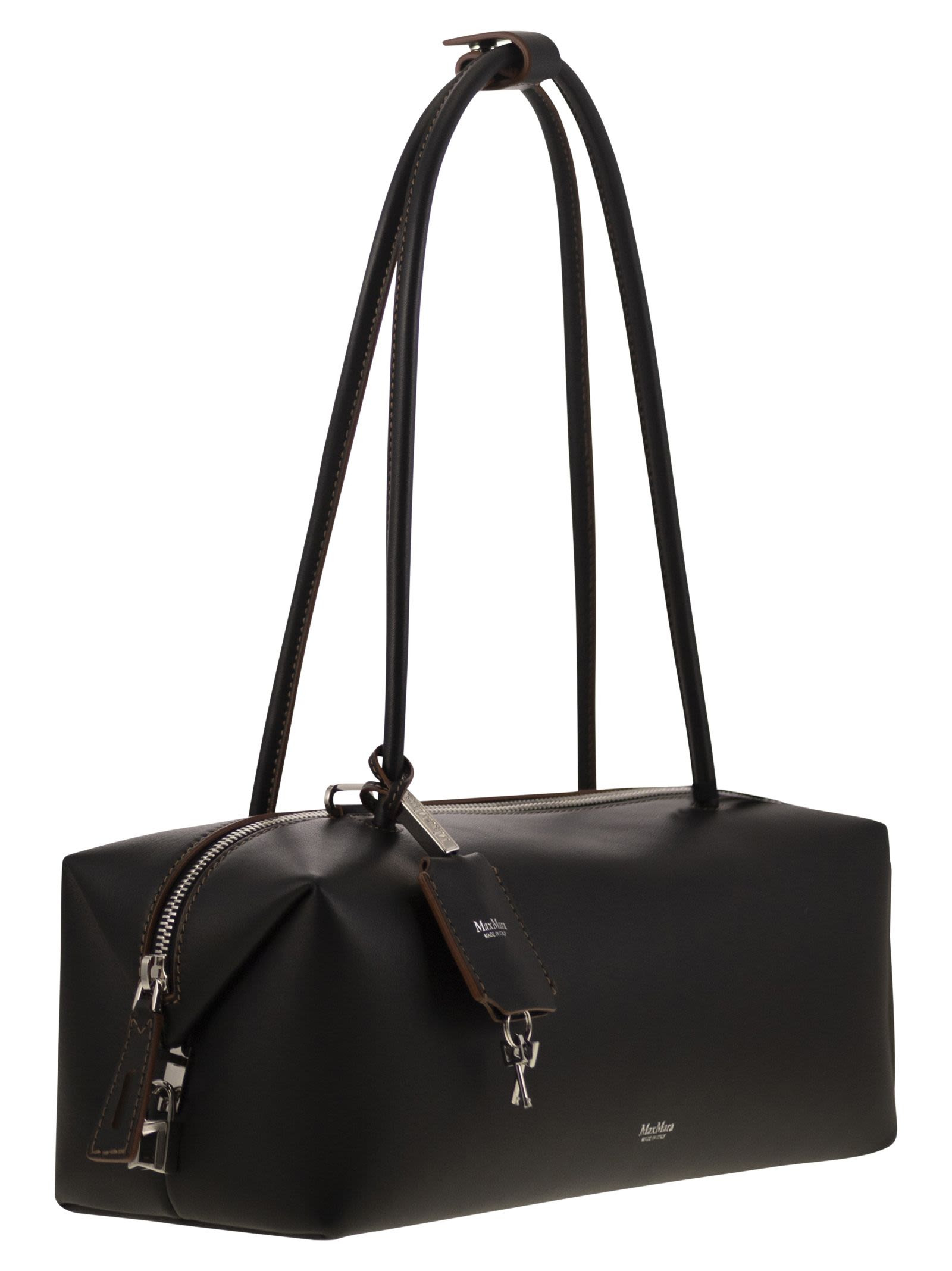 Maxmara Women Holdallstring - Natural Leather Satchel - 4