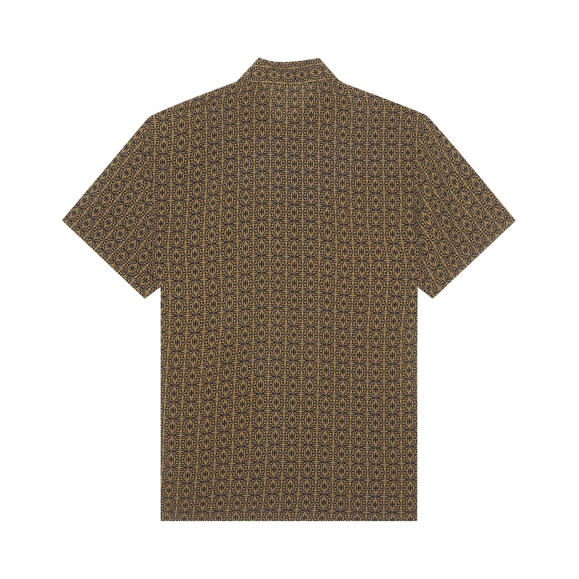 A.P.C. Leandre Short-Sleeve Shirt 'Tobacco' - 2