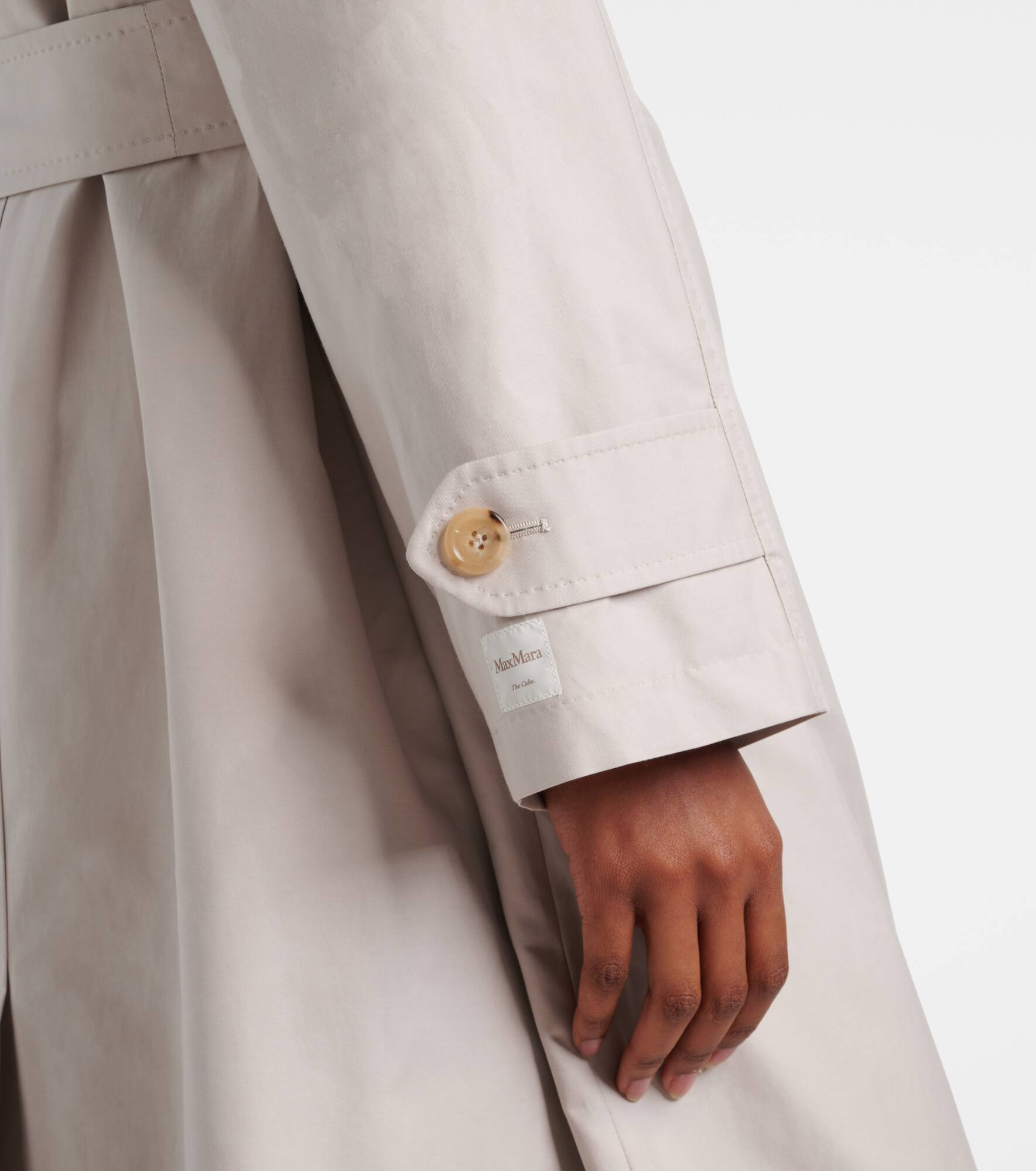Felipe cotton-blend twill trench coat - 5