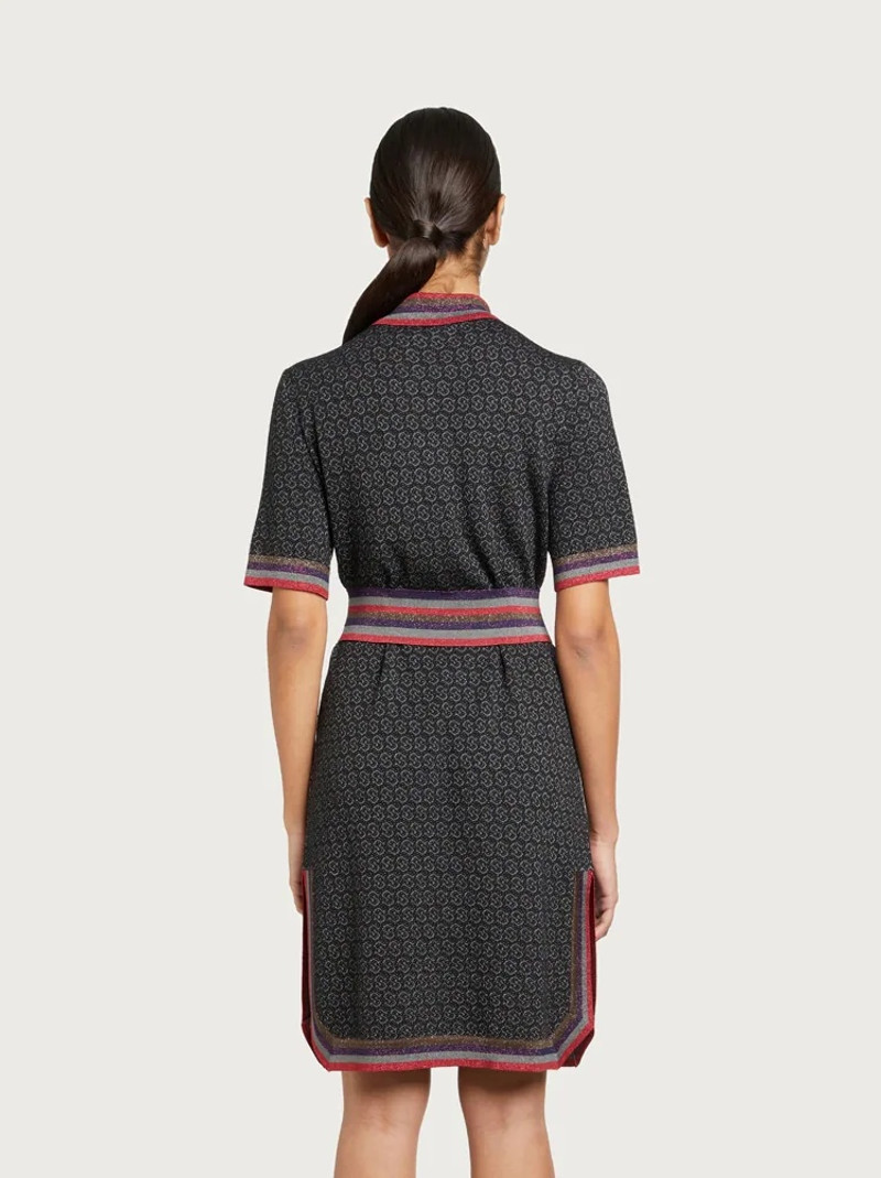 GANCIO S JACQUARD DRESS 3