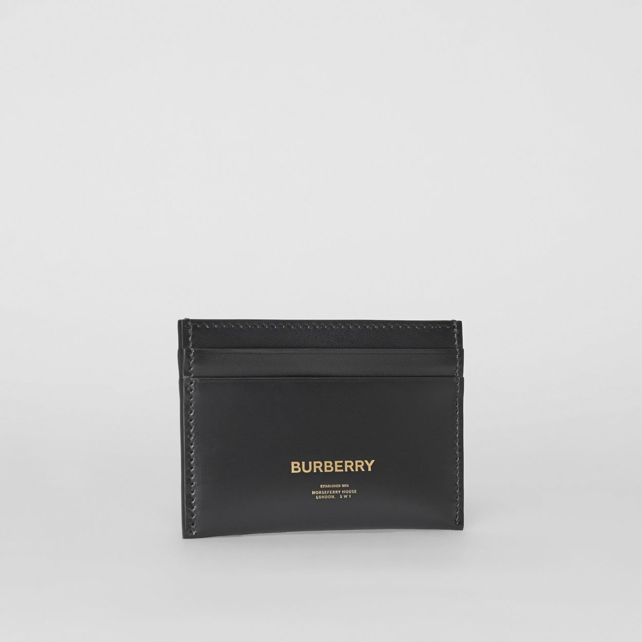 Horseferry Print Leather Card Case - 4