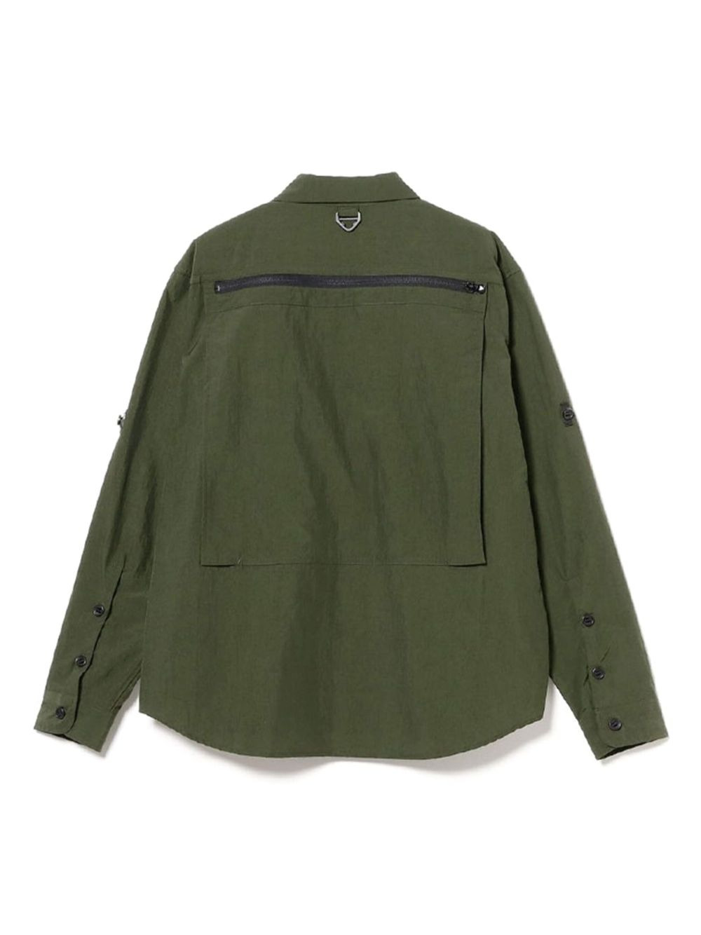 logo-patch shirt - 2
