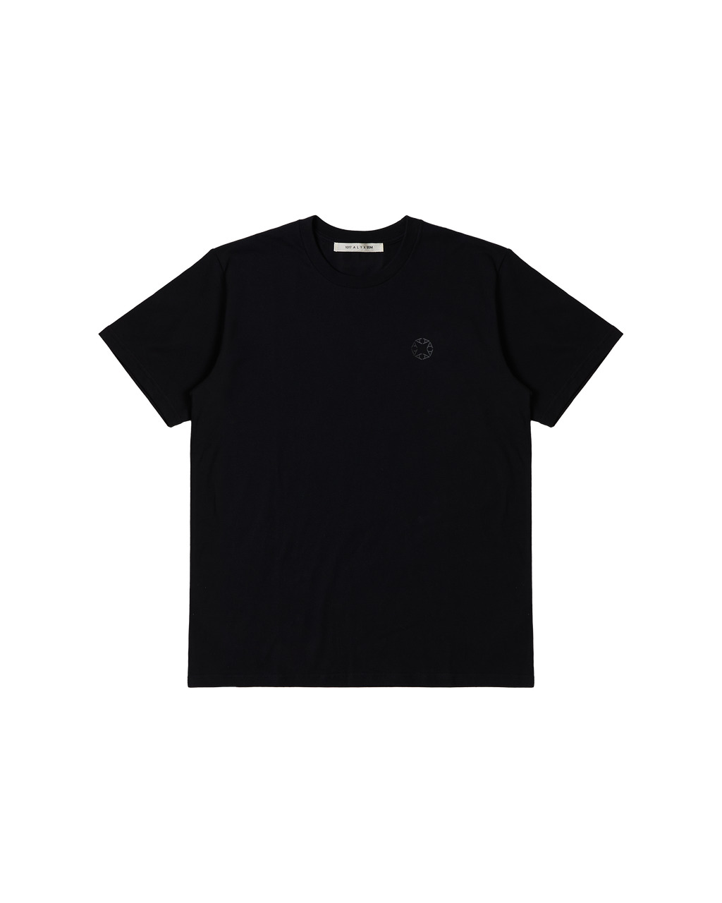 BLACK CREW NECK T-SHIRT - 1