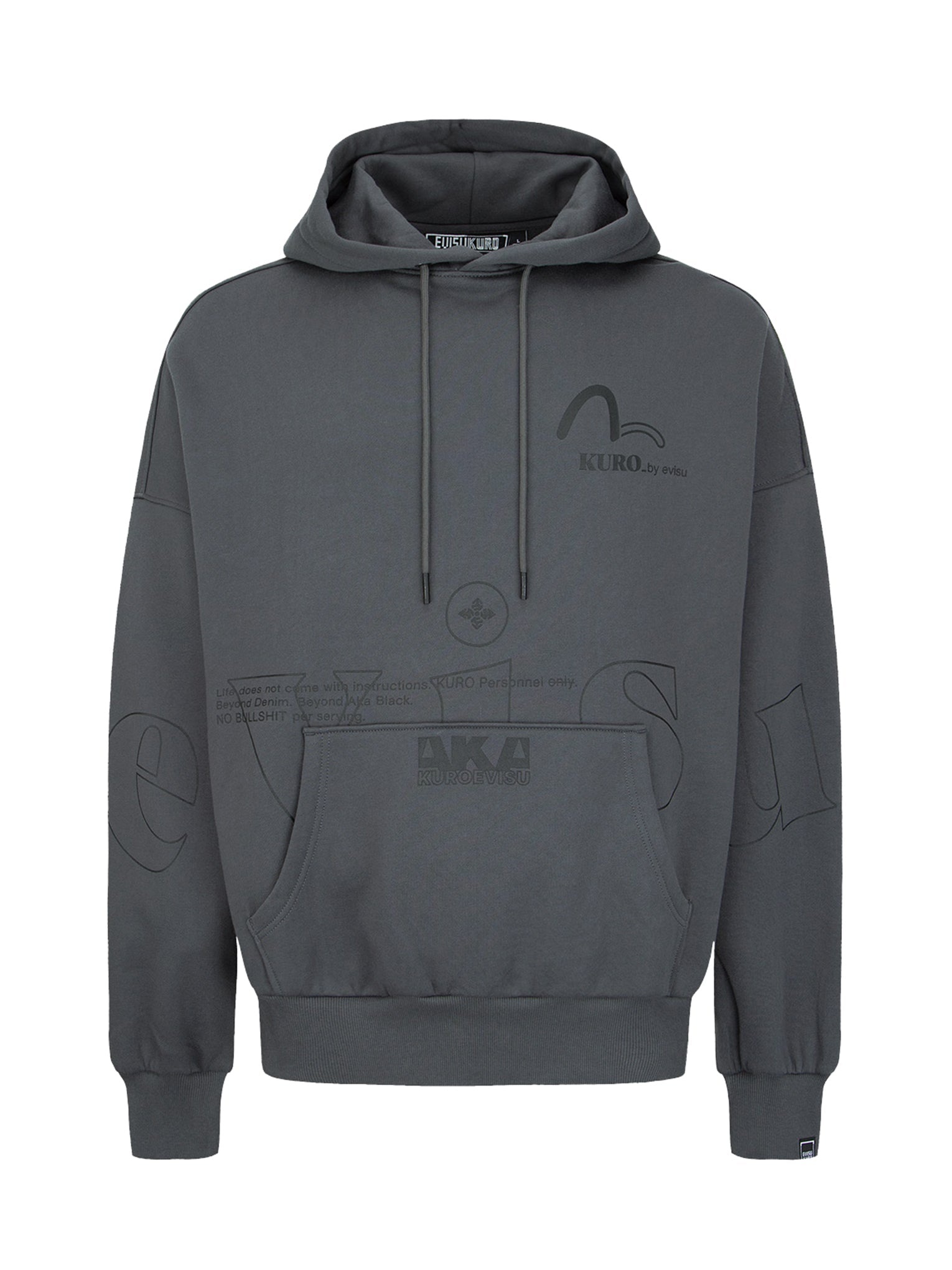 Logo Print Oversized Hoodie - 10