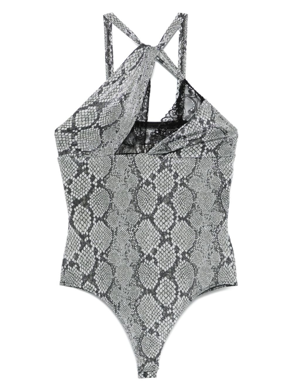 asymmetric bodysuit - 1