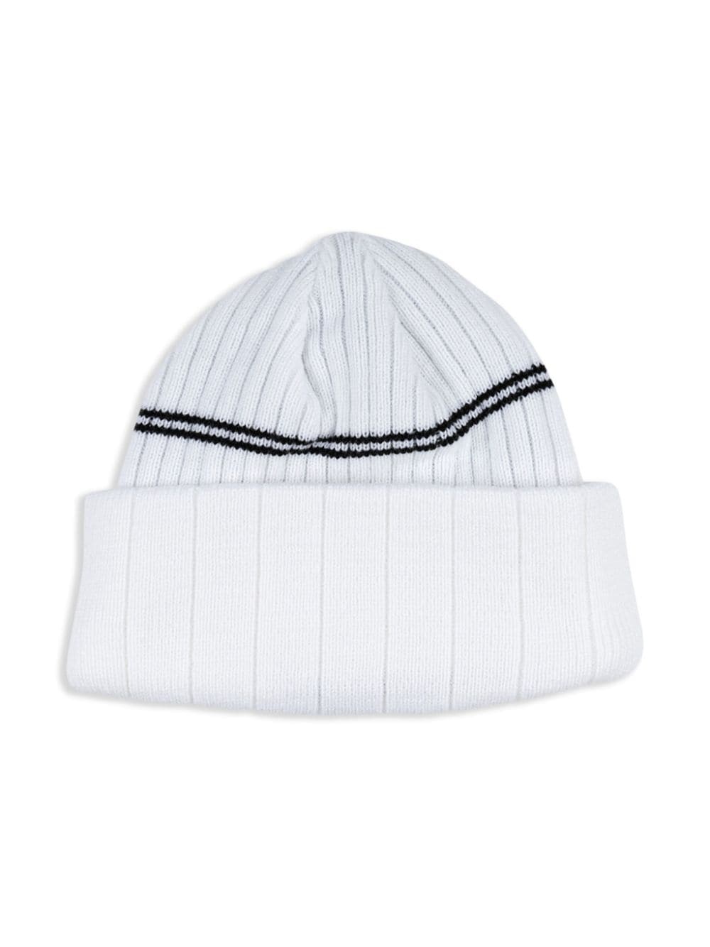 logo-embroidered beanie - 3