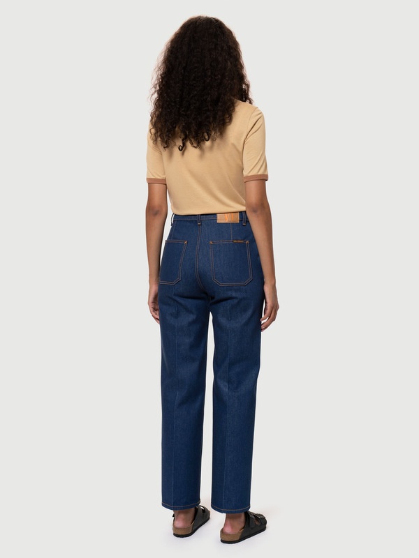 Holly Western Pants 70's Blue - 5