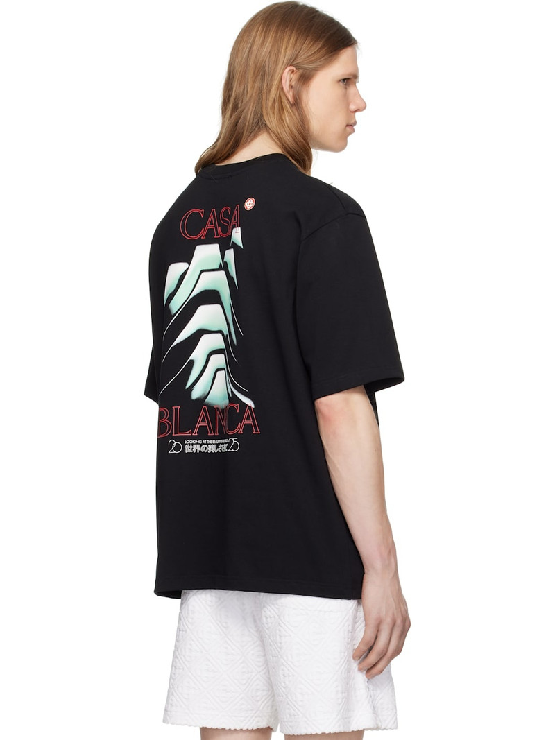 Black Frosty Mountain T-shirt 3