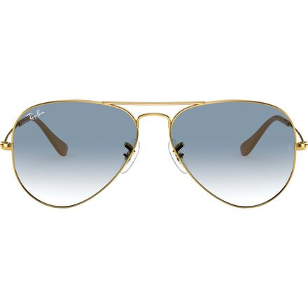 Aviator Large Metal Sunglasses - 3