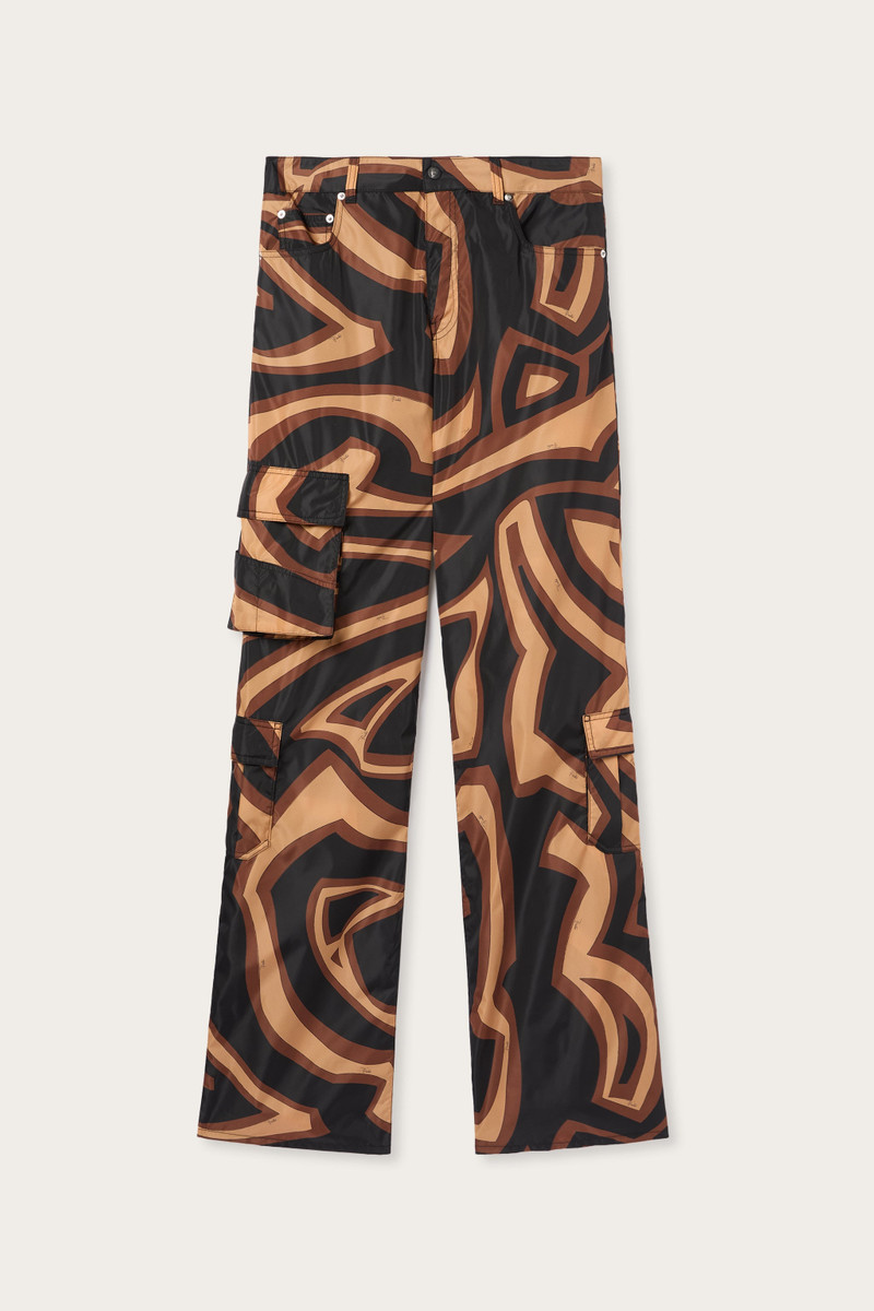 LABIRINTO PRINT CARGO TROUSERS 1