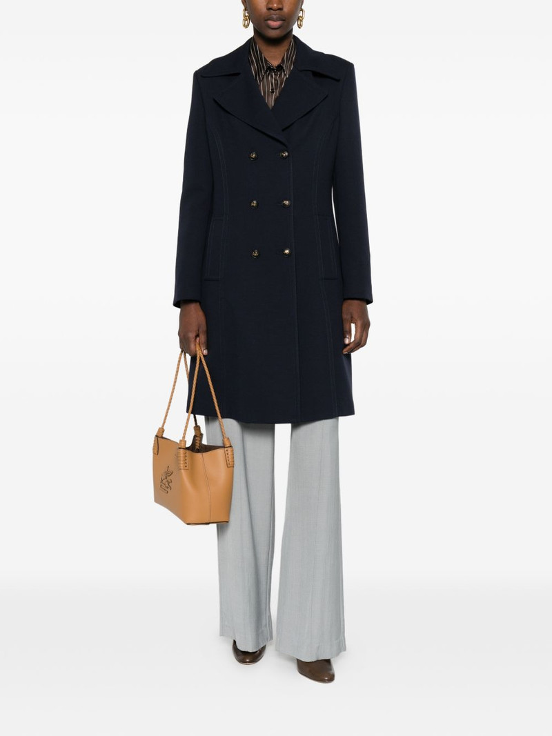 Etro double-breasted coat outlook