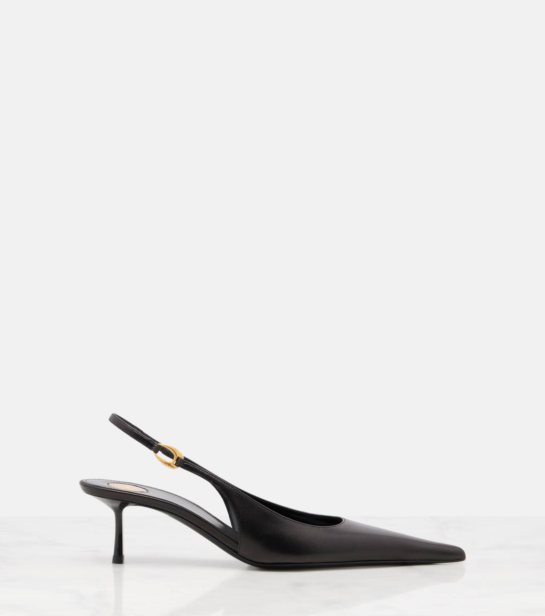 Vendome 50 leather slingback pump - 4