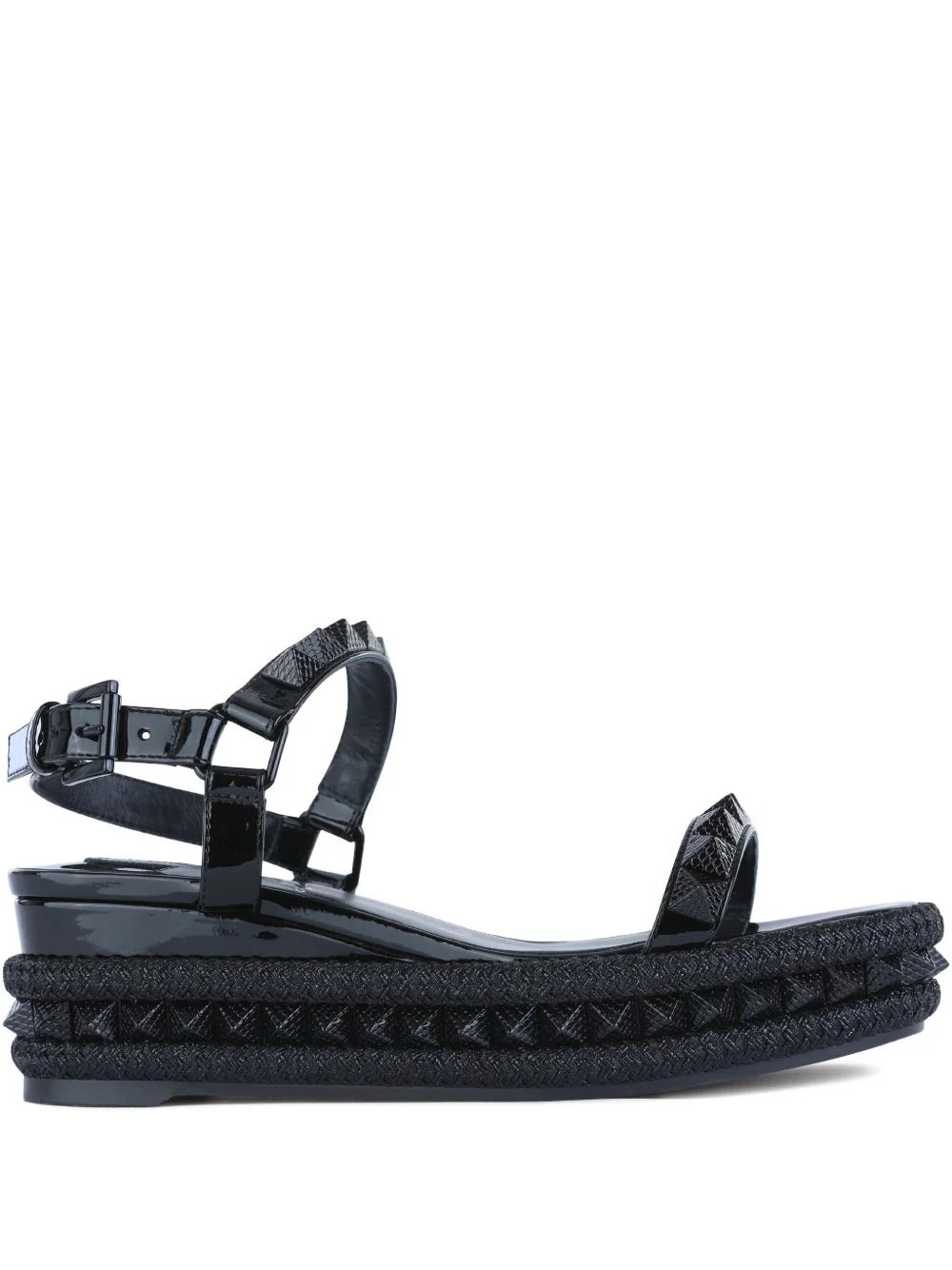Pyraclou studded flat sandals - 1