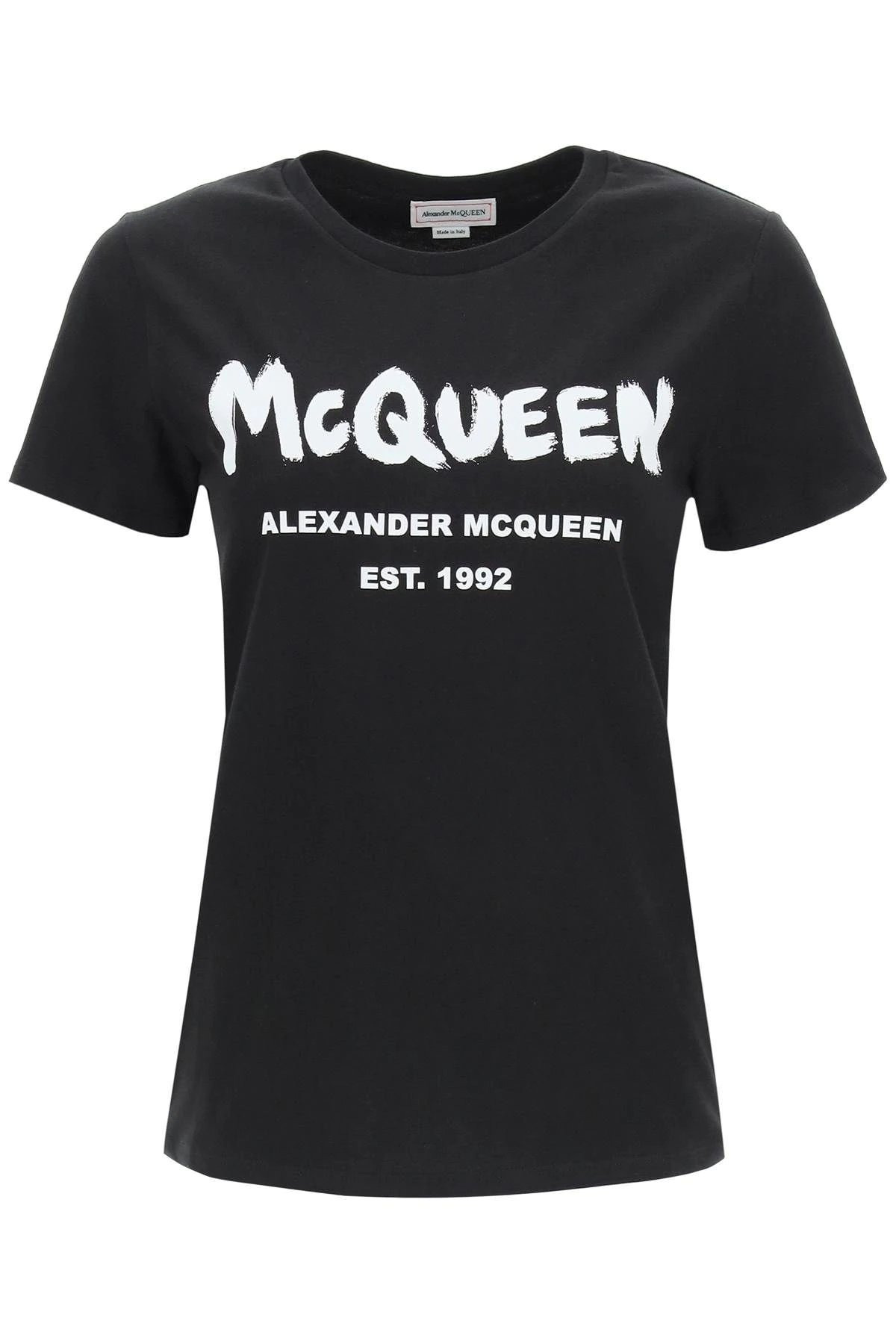 MCQUEEN GRAFFITI T-SHIRT - 1