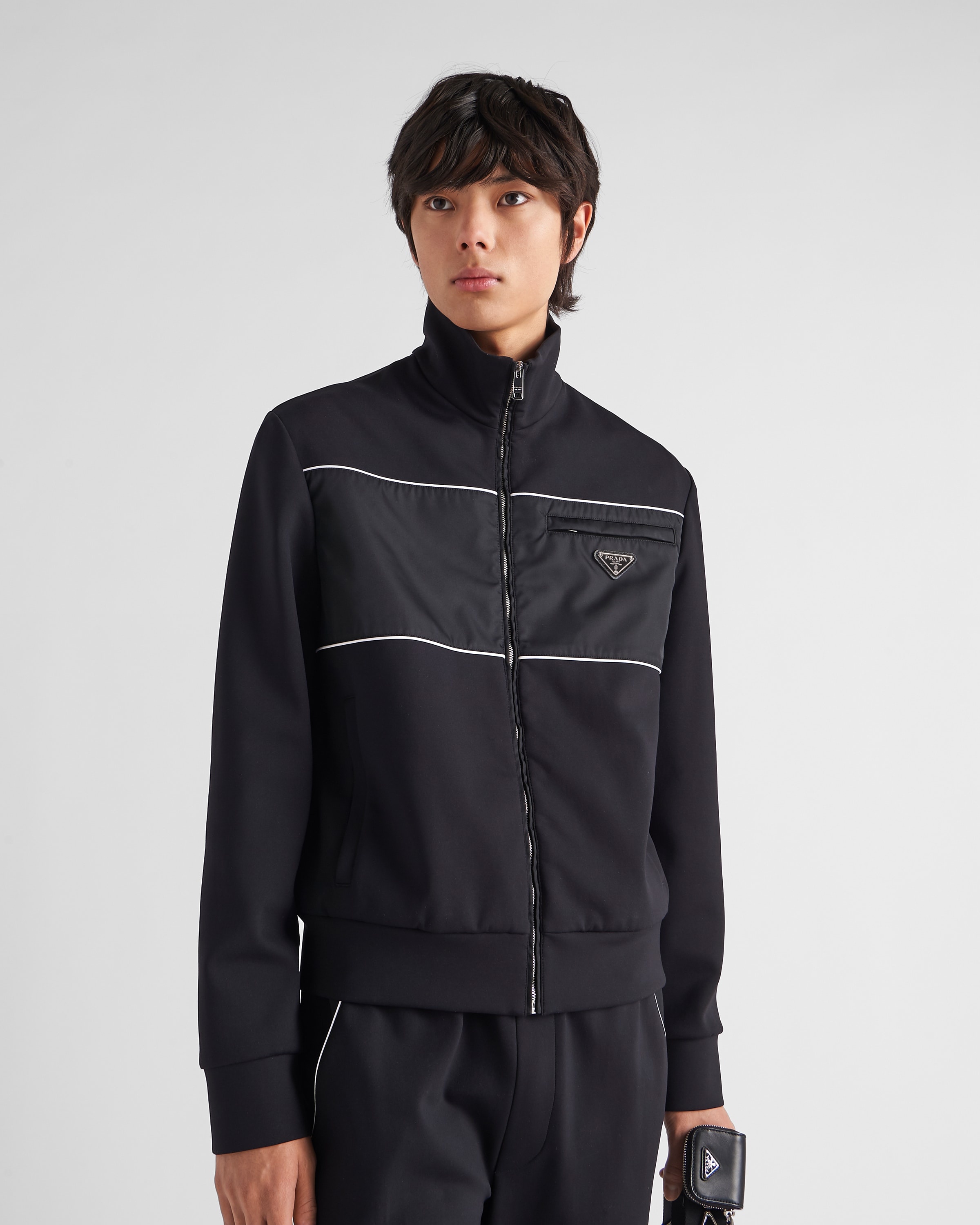 Sweatshirt with Re-Nylon details - 4