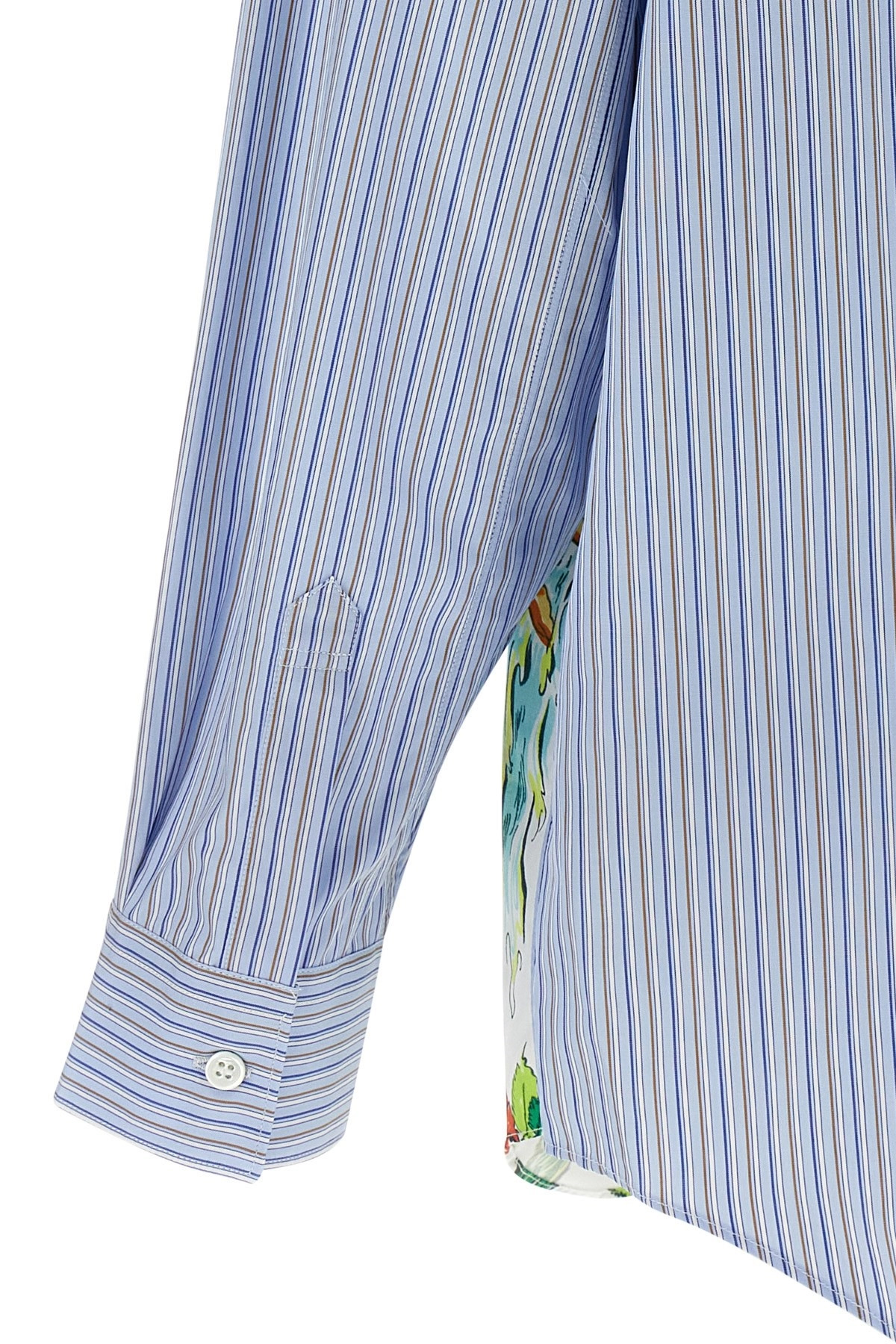 Patterned inserts shirt - 4