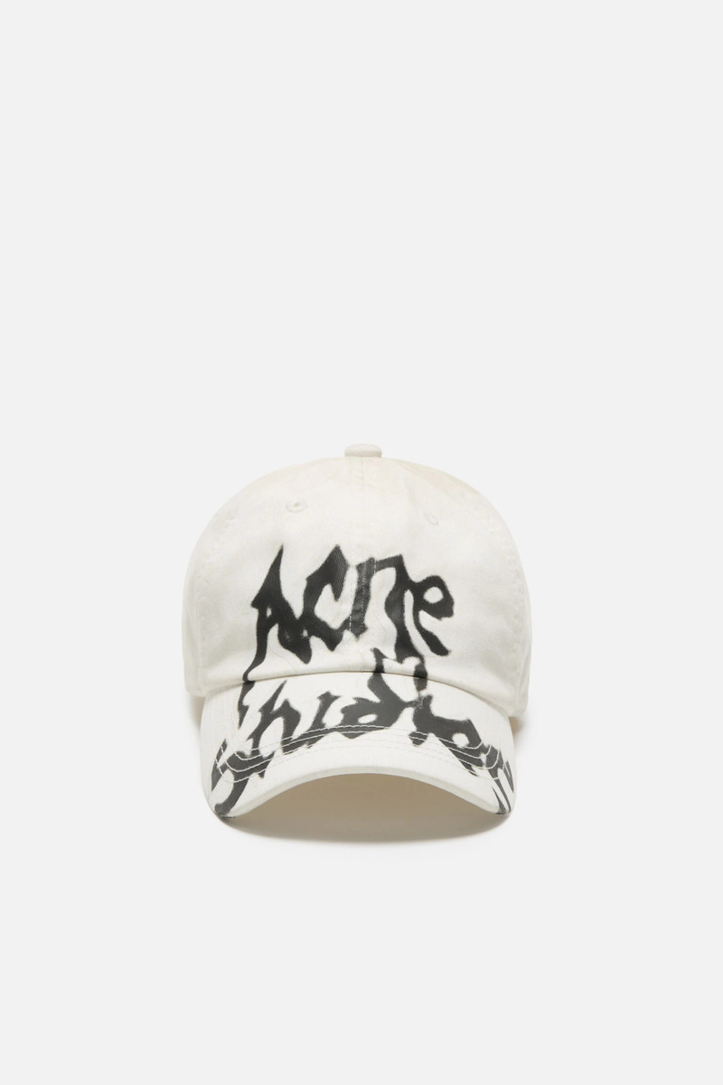 Gothic logo cap - Dusty white 1