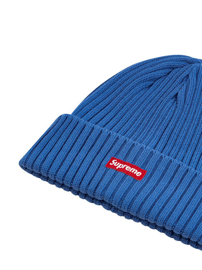 Supreme overdyed ribbed knit beanie outlook