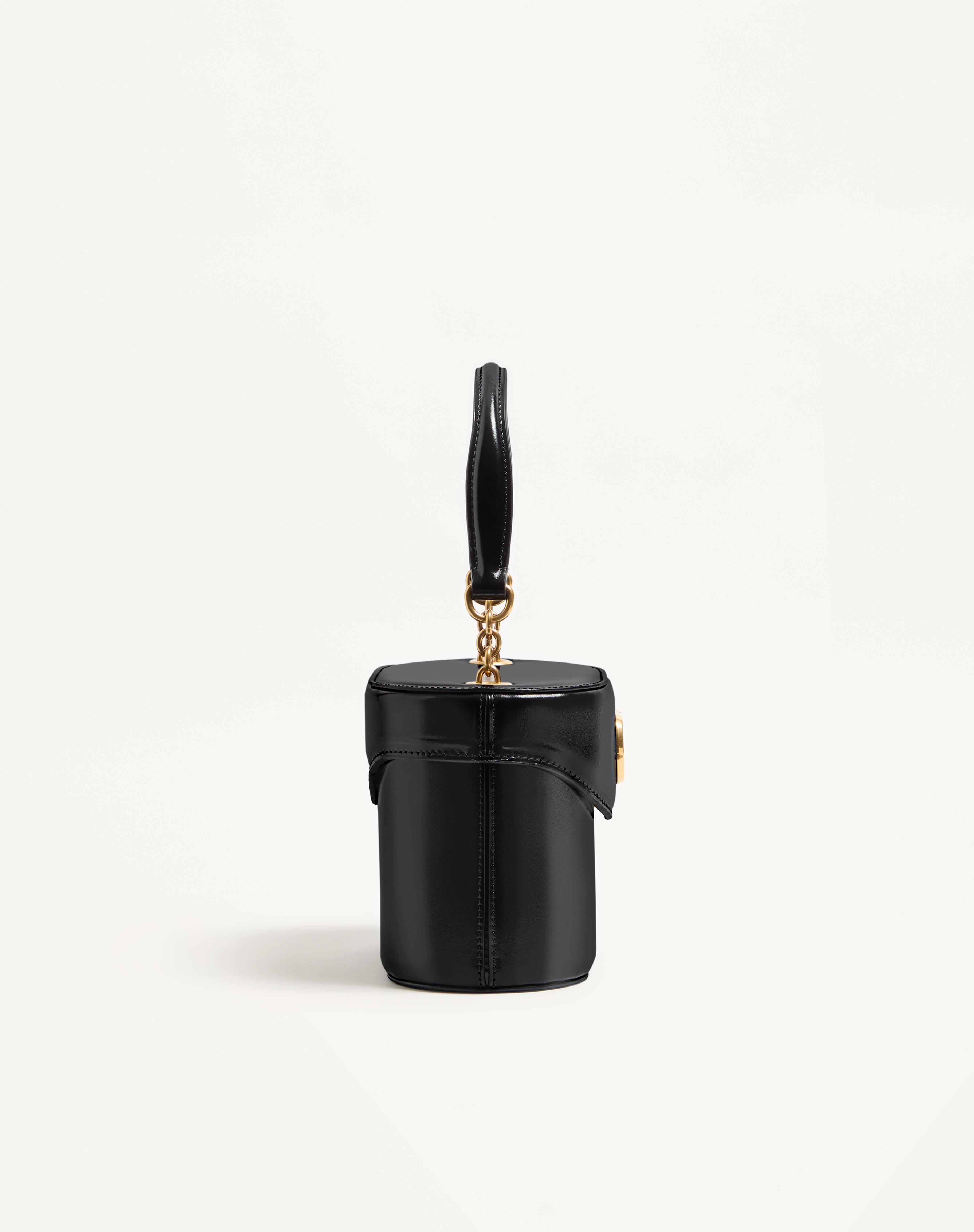 VALENTINO GARAVANI VAIN VANITY BAG IN SHINY CALFSKIN - 4