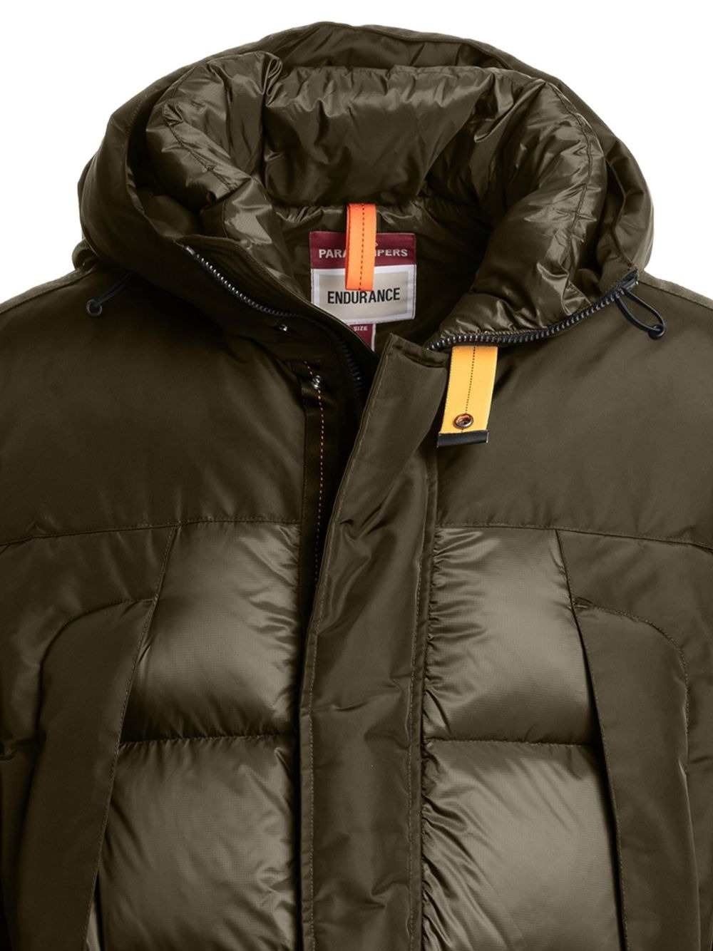 hooded quilted coat - 3