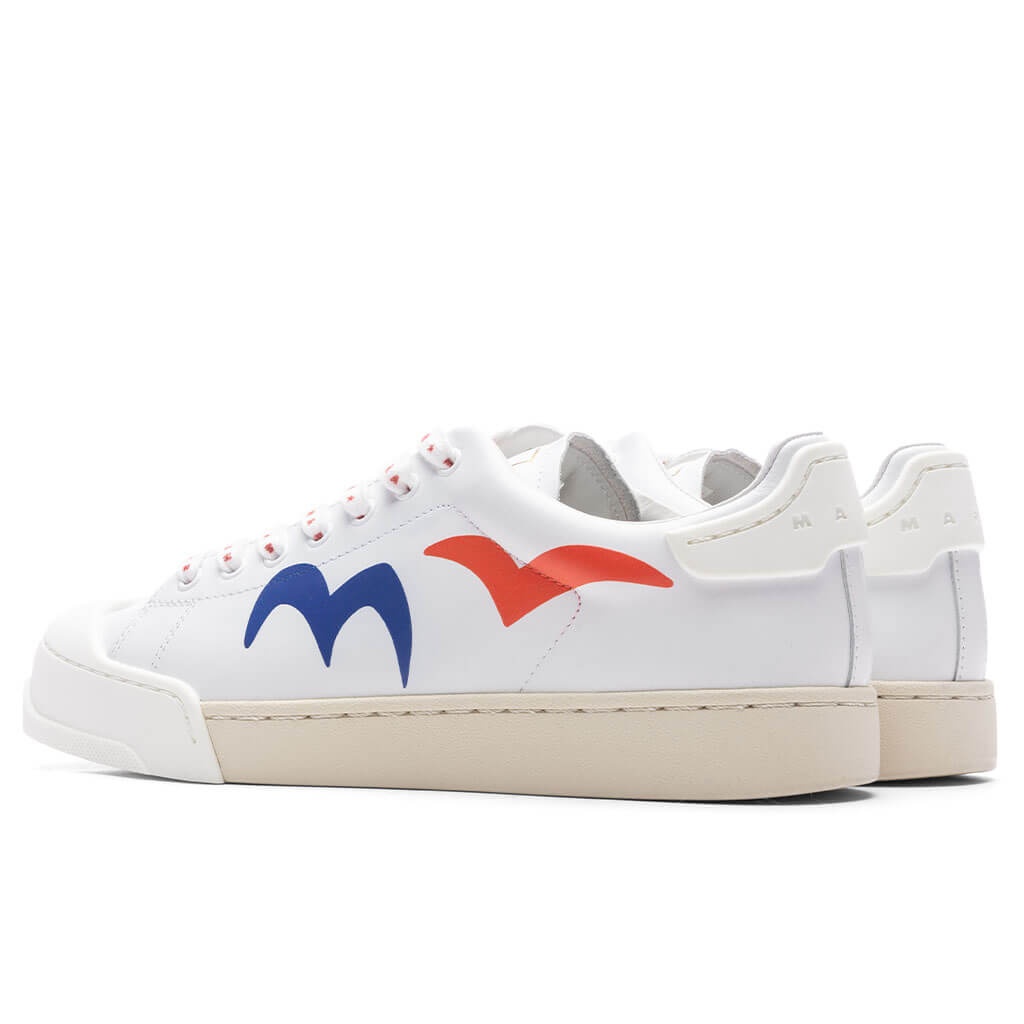 MARNI X NO VACANCY INN DADA BUMPER SNEAKER - PINK/RED - 3