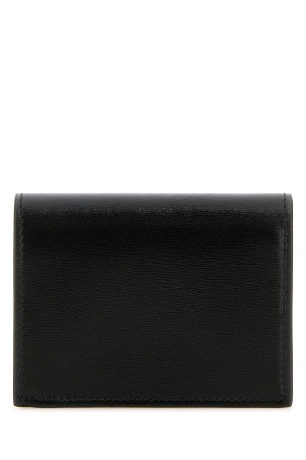 Black leather wallet - 3