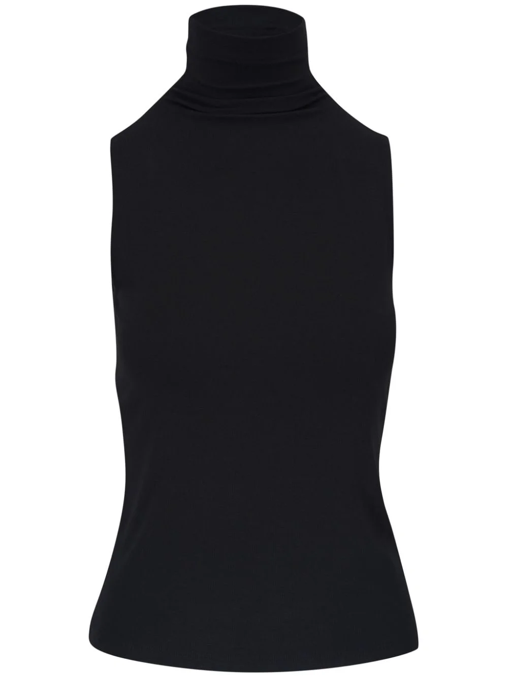 high neck sleeveless top - 1