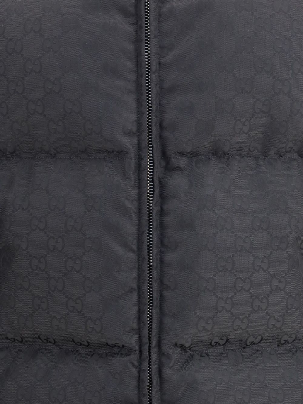 monogram quilted puffer jacket - 3