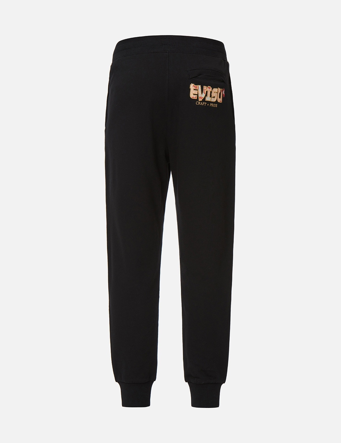 JAPANESE-PATTERN LOGO APPLIQUÉ SWEATPANTS - 2