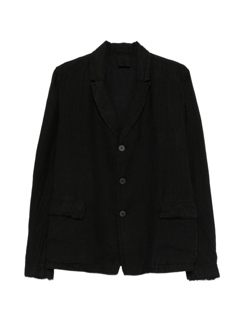 button-front blazer 1