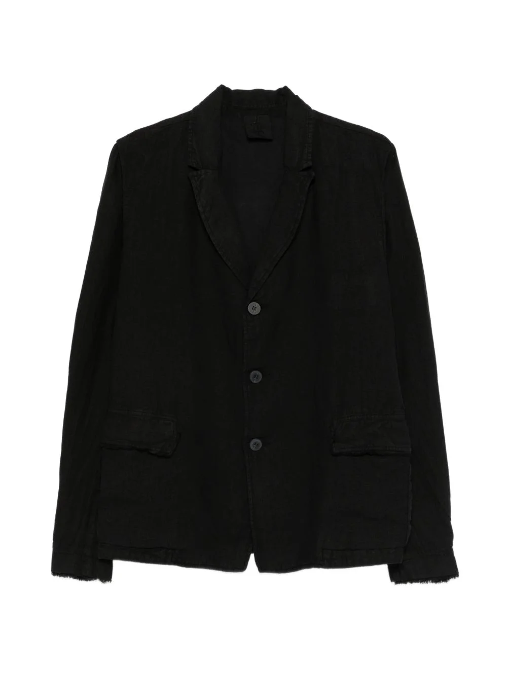 button-front blazer - 1