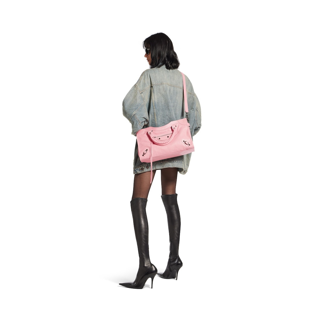 Women's Le City Medium Bag  in Vintage Pink - 8