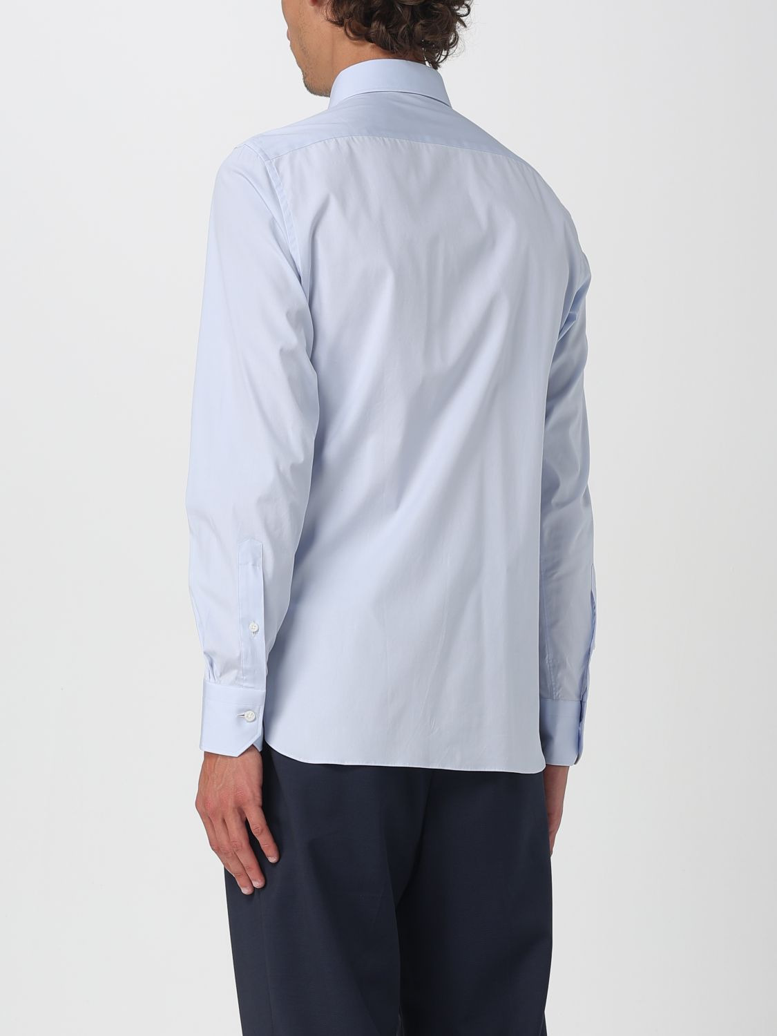 Zegna Shirt Men Blue - 3