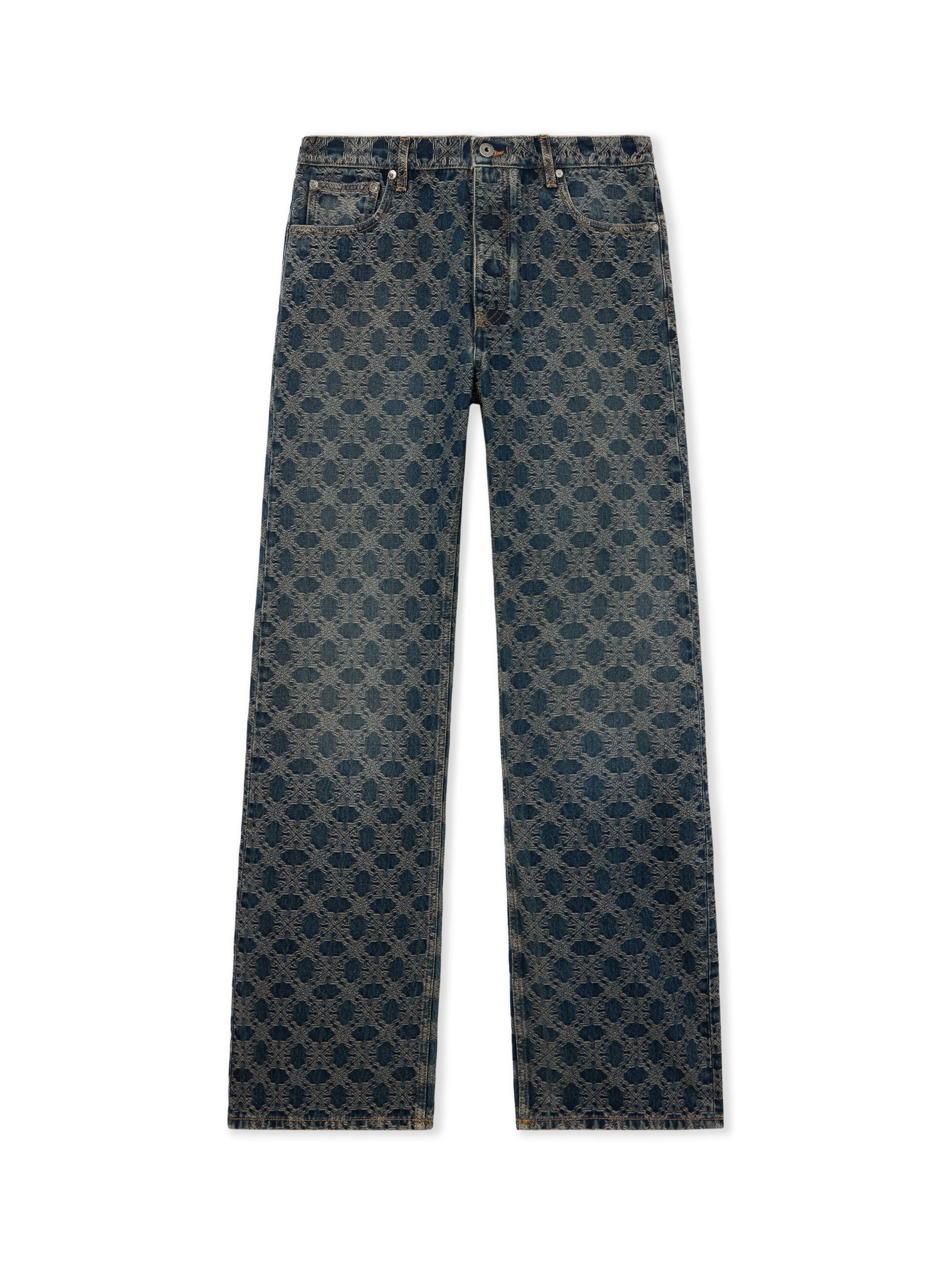 Arrow Monogram Slim Jeans - 1