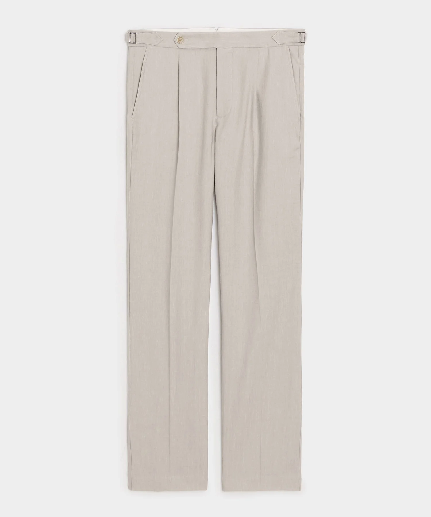 Italian Linen Side Tab Trouser - 1