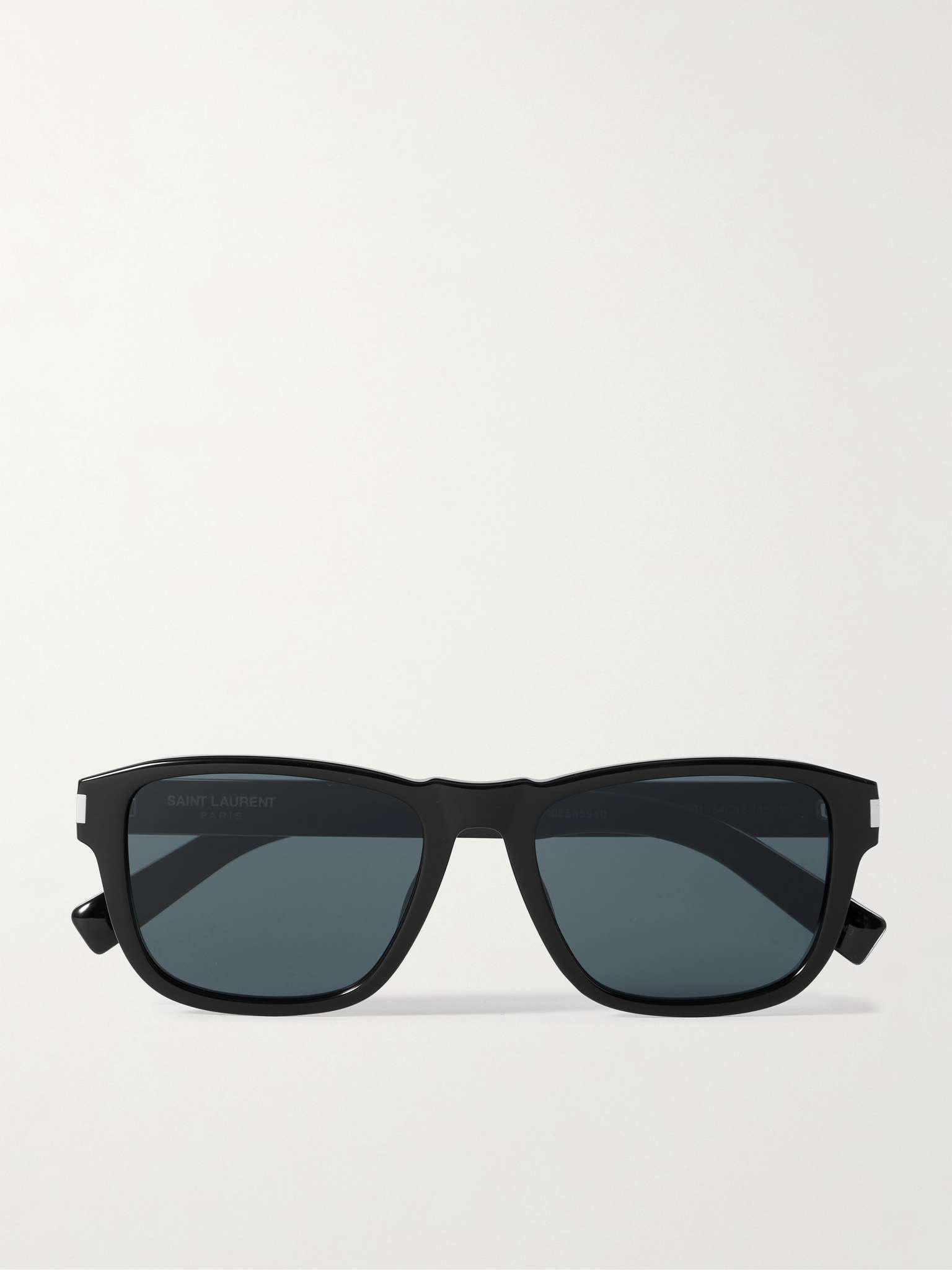 Square-Frame Recycled-Acetate and Silve-Tone Sunglasses - 1