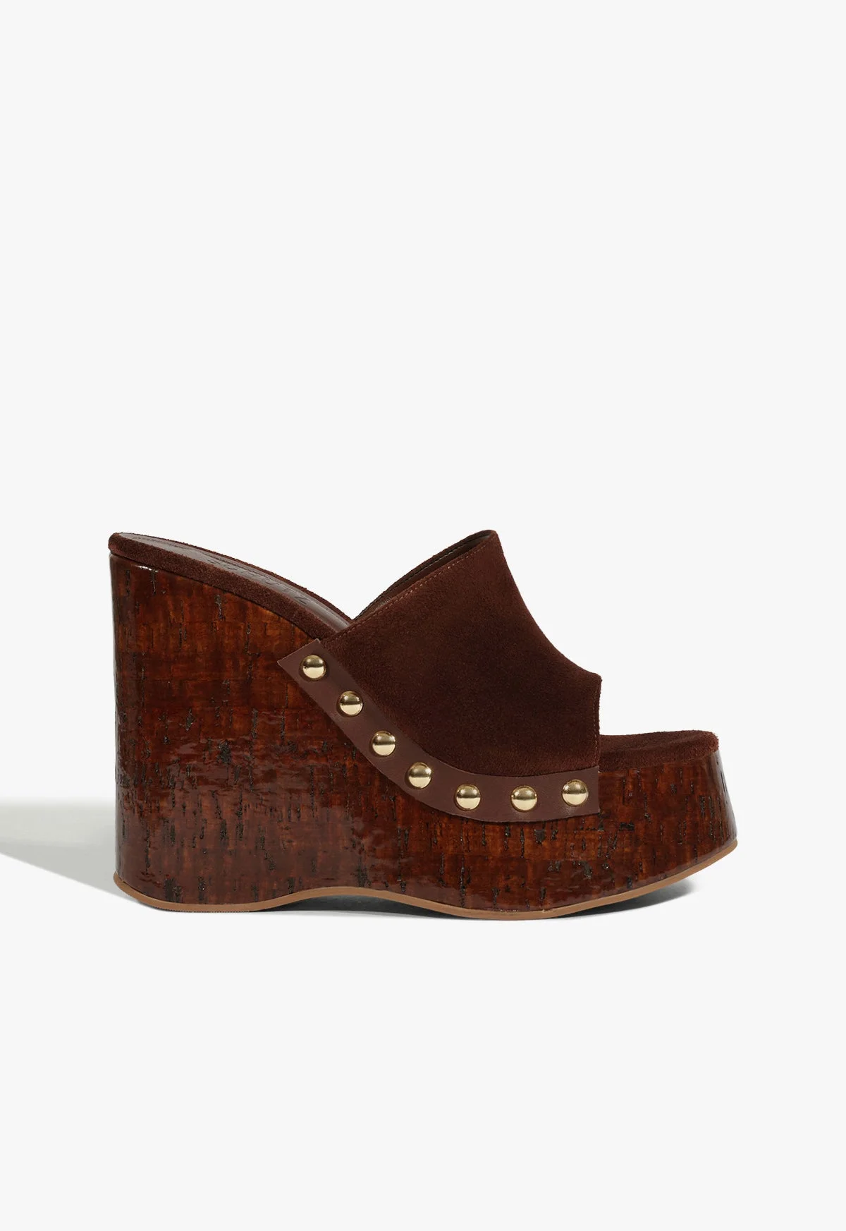 Dalle Studs Suede Sandal - 1