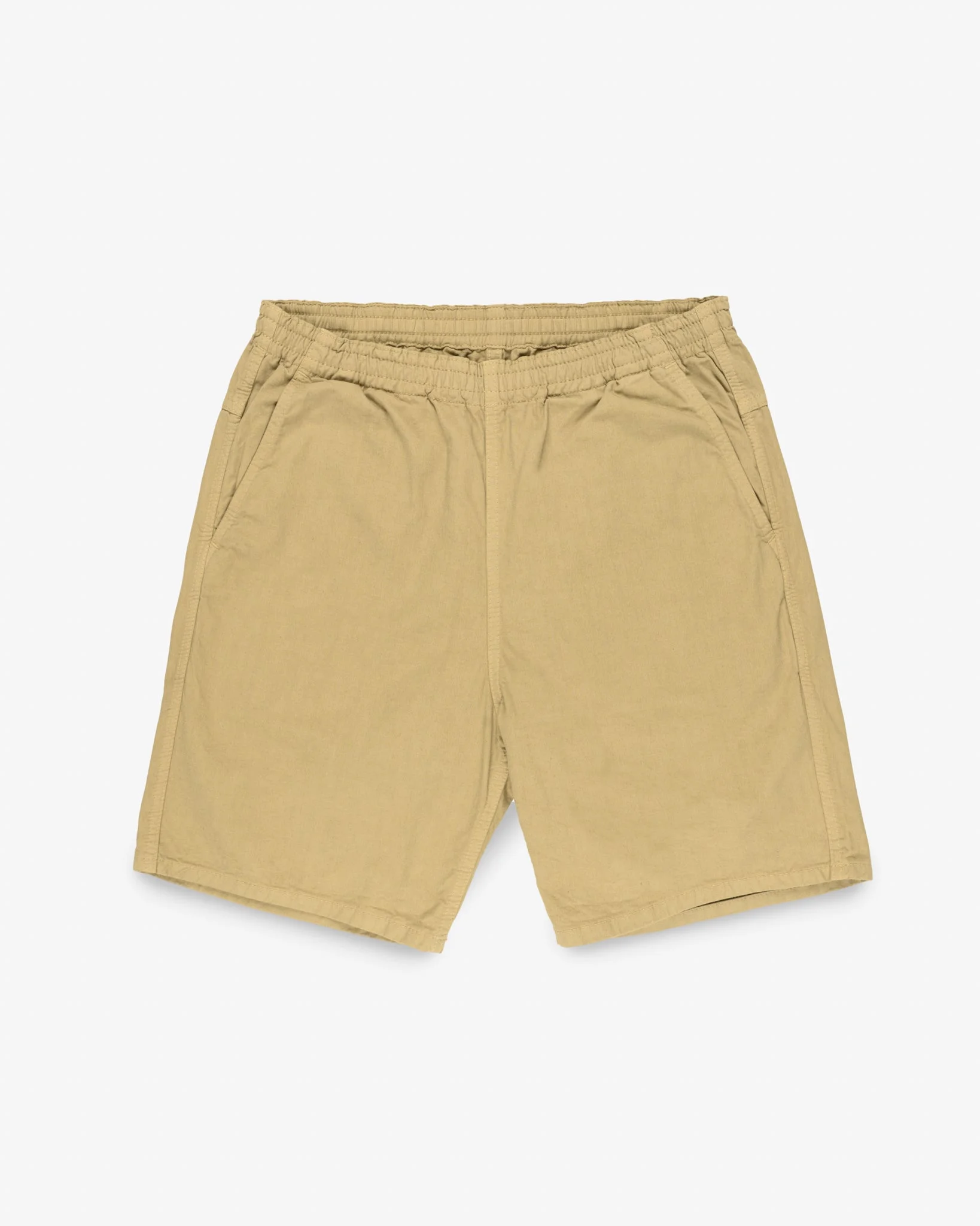 IH-729-KHA COTTON EASY SHORTS - KHAKI - 1