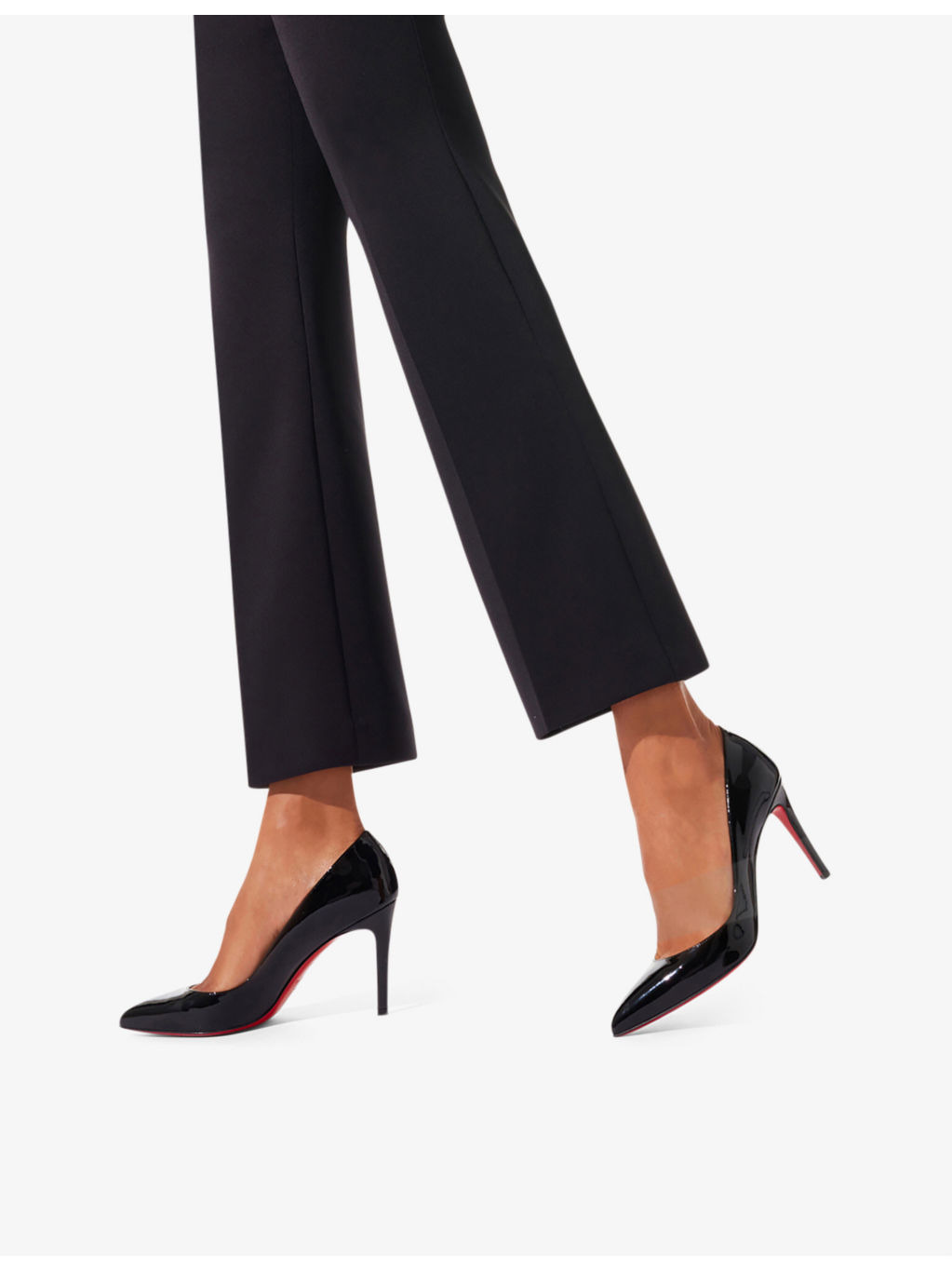 Pigalle 85 patent-leather courts - 2